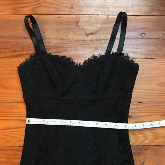 Ted Baker London Little Black Lace Sheath Dress, NWT, 0/00 - Picture 5 of 10